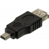 Переходник Ningbo mini USB B (m) USB A(f)