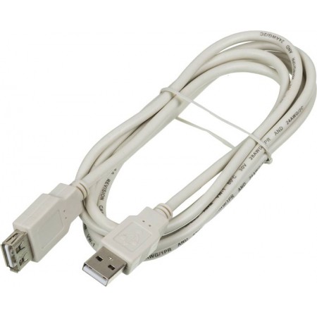 Кабель-удлинитель Ningbo USB A(m) USB A(f) 1.8м (USB2.0-AM-AF-BR) (блистер)