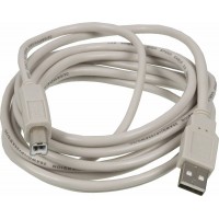 Кабель Ningbo USB A(m) USB B(m) 3м (USB2.0-AM-BM-3-BR) (блистер)