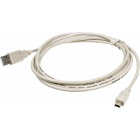 Кабель Ningbo USB A(m) mini USB B (m) 1.8м (USB2.0-M5P) серый