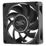 Вентилятор для корпуса Deepcool XFan 70 70х70x15 черный 3-pin 4-pin (Molex) 27дБ (XFAN70) Bulk