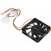 Вентилятор для корпуса Deepcool XFan 60 60х60x12 черный 3-pin 4-pin (Molex) 24дБ (DP-FDC-XF60) Ret