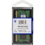 Память DDR3 2Gb 1600MHz Kingston KVR16S11S6/2 VALUERAM RTL PC3-12800 CL11 SO-DIMM 204-pin 1.5В single rank Ret