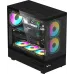 Корпус Formula Crystal Z8 черный без БП ATX 9x120mm 6x140mm 1xUSB3.0 audio bott PSU