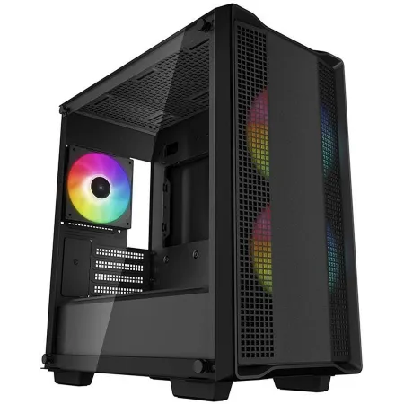 Корпус Deepcool CC360 ARGB черный без БП mATX 5x120mm 4x140mm 1xUSB2.0 1xUSB3.0 audio bott PSU