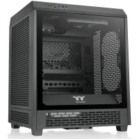Корпус Thermaltake The Tower 200 черный без БП miniITX 6x120mm 4x140mm 2xUSB3.0 audio bott PSU