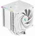 Устройство охлаждения(кулер) Deepcool AK500 Digital ARGB Soc-AM5/AM4/1151/1200/1700 белый 4-pin 25.9-28dB Al+Cu LCD 240W 1291gr Ret (R-AK500-WHADMN-G)