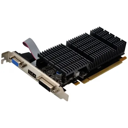 Видеокарта Afox PCI-E AF210-1024D3L5-V2 NVIDIA G210 1Gb 64bit DDR3 520/1600 DVIx1 HDMIx1 CRTx1 HDCP Ret low profile