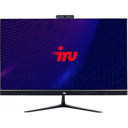 Моноблок IRU Office P2720A3 27" Full HD Ath Si Pro 3125GE (3.4) 8Gb SSD240Gb RGr CR Free DOS GbitEth WiFi BT 120W Cam черный 1920x1080