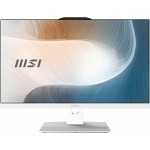 Моноблок MSI Modern AM242TP 12M-214XRU 23.8" Full HD Touch i5 1240P (1.7) 16Gb SSD512Gb Iris Xe noOS GbitEth WiFi BT 120W клавиатура мышь Cam белый 1920x1080