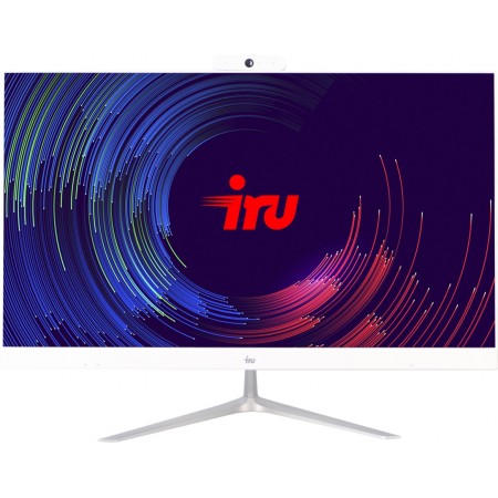 Моноблок IRU Office 23IBWP 23.8" Full HD i3 5005U (2) 8Gb SSD256Gb HDG5500 Free DOS GbitEth WiFi BT 60W Cam белый 1920x1080