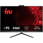 Моноблок IRU Office 27IH5P 27" Full HD i3 10105 (3.7) 16Gb SSD256Gb UHDG 630 FreeDOS GbitEth WiFi BT 120W Cam черный 1920x1080