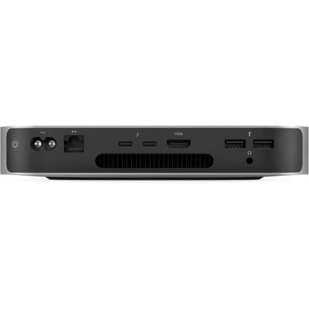 ПК Apple Mac mini A2686 slim M2 8 core 16Gb SSD256Gb 10 core GPU macOS GbitEth WiFi BT серебристый (Z16K000N9)