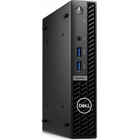 Неттоп Dell Optiplex 7010 Micro i3 13100T (2.5) 16Gb SSD512Gb UHDG 730 Windows 11 Professional GbitEth WiFi BT 260W мышь клавиатура черный (7010-3651)