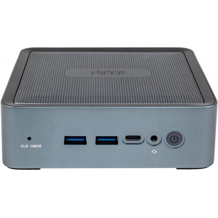 Неттоп Hiper Expertbox ED20 i3 1125G4 (2) 8Gb SSD256Gb UHDG noOS GbitEth WiFi BT 65W черный (ED20-I3112R8N2NSG)