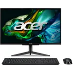 Моноблок Acer Aspire C22-1610 21.5" Full HD N200 (1) 8Gb SSD256Gb UHDG CR Eshell GbitEth WiFi BT 65W клавиатура мышь Cam черный 1920x1080