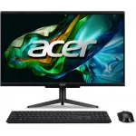 Моноблок Acer Aspire C24-1610 23.8" Full HD N100 (0.8) 8Gb SSD256Gb UHDG CR Eshell WiFi BT 65W клавиатура мышь Cam черный 1920x1080