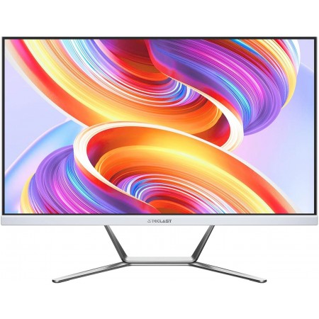 Моноблок Teclast K24 Air 23.8" Full HD Cel N5095 (2) 8Gb SSD256Gb UHDG Windows 11 Professional GbitEth WiFi BT 48W белый 1920x1080