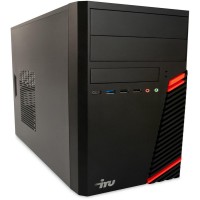 ПК IRU Home 310H5SE MT i5 10400 (2.9) 8Gb SSD1Tb UHDG 630 Free DOS GbitEth 400W черный (1995676)