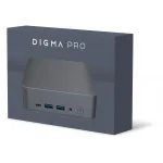 Неттоп Digma Pro Minimax X1 i5 12450H (2) 8Gb SSD512Gb UHDG Windows 11 Professional GbitEth WiFi BT 1000W серый (DPP5-8DXW02)