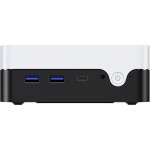 Неттоп Chuwi LarkBox X N-series N100 (0.8) 12Gb SSD512Gb UHDG Windows 11 Home 2xGbitEth WiFi BT черный/белый