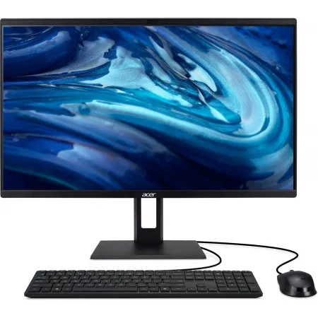 Моноблок Acer Veriton Z2694G 23.8" Full HD i5 12400 (2.5) 16Gb SSD512Gb UHDG CR noOS GbitEth WiFi BT 65W клавиатура мышь Cam черный 1920x1080