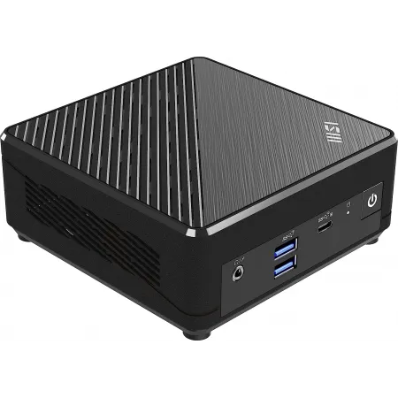 Неттоп MSI Cubi N ADL-037XRU N100 (0.8) 8Gb SSD256Gb UHDG noOS 2xGbitEth WiFi BT 65W черный (9S6-B0A911-200)