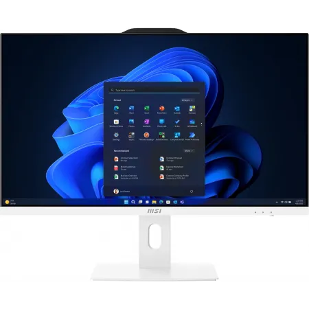 Моноблок MSI Pro AP272P 14M-616RU 27" Full HD i5 14400 (2.5) 16Gb SSD512Gb UHDG 730 Windows 11 Professional GbitEth WiFi BT 120W клавиатура мышь Cam белый 1920x1080