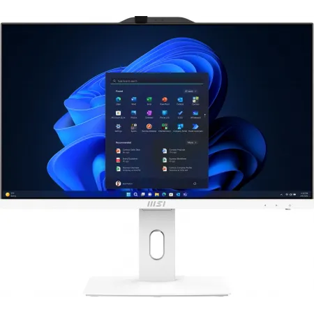 Моноблок MSI Pro AP242P 14M-687RU 23.8" Full HD i7 14700 (2.1) 16Gb SSD512Gb UHDG 770 Windows 11 Professional GbitEth WiFi BT 120W клавиатура мышь Cam белый 1920x1080
