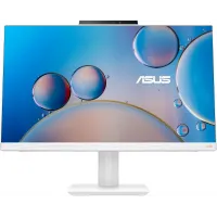 Моноблок Asus A5402WVAR-WPC0010 23.8" Full HD Core 3 100U (1.2) 8Gb SSD512Gb UHDG CR noOS GbitEth WiFi BT 120W клавиатура мышь Cam белый 1920x1080