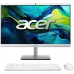 Моноблок Acer Aspire C24-195ES 23.8" Full HD Core Ultra 5 125U (1.3) 16Gb SSD512Gb Graphics CR Eshell GbitEth WiFi BT 65W клавиатура мышь Cam серебристый 1920x1080