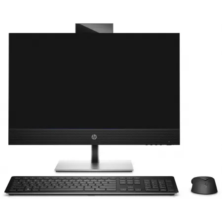 Моноблок HP ProOne 440 G9 23.8" Full HD i3 12100T (2.2) 8Gb SSD256Gb UHDG CR Free DOS GbitEth 120W клавиатура мышь Cam черный/серебристый 1920x1080