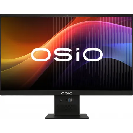 Моноблок Osio BaseLine B240i-002b 23.8" Full HD i3 1115G4 (3) 8Gb SSD256Gb UHDG Windows 11 Professional GbitEth WiFi BT 84W Cam черный 1920x1080 (RUS)