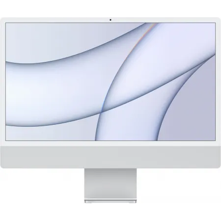 Моноблок Apple iMac A2439 24" 4.5K M1 8 core (3.2) 8Gb SSD256Gb 7 core GPU macOS WiFi BT 143W клавиатура мышь Cam серебристый 4480x2520