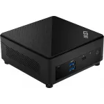 Неттоп MSI Cubi 5 12M-032XRU i3 1215U (1.2) 8Gb SSD256Gb UHDG noOS 2xGbitEth WiFi BT 65W черный (9S6-B0A811-234)