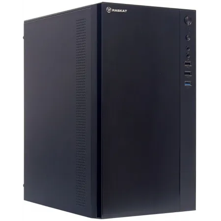 ПК Raskat Standart 300 MT i3 13100 (3.4) 8Gb SSD256Gb UHDG 730 без ОС GbitEth 500W черный (RUS) (STANDART300165606)