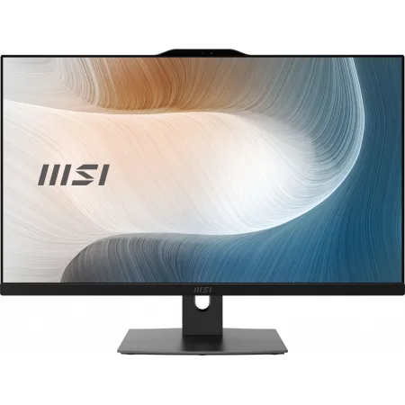 Моноблок MSI Modern AM272P 12M-807XRU 27" Full HD i7 1255U (1.7) 32Gb SSD1Tb Iris Xe noOS GbitEth WiFi BT 120W клавиатура мышь Cam черный 1920x1080