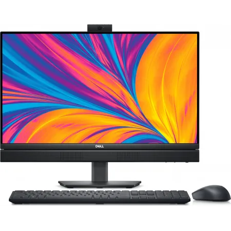 Моноблок Dell Optiplex 7420 23.8" Full HD i7 14700 (2.1) 32Gb SSD1Tb RX 6500 4Gb CR Windows 11 Pro GbitEth WiFi BT 130W клавиатура мышь Cam черный 1920x1080