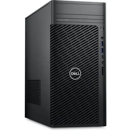 ПК Dell Precision 3680 MT Core i9 14900K (3.2) 64Gb SSD2Tb RTX4500 24Gb Windows 11 Pro GbitEth 300W мышь клавиатура черный (3680-96241)