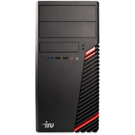 ПК IRU Corp 513 MT i3 10100 (3.6) 8Gb SSD512Gb UHDG 630 FreeDOS GbitEth 400W мышь клавиатура черный (2077489)