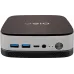 ПК Мини Osio BaseLine B51i-017 i5 1235U (1.3) 16Gb SSD512Gb Iris Xe Windows 11 Pro 64 GbitEth WiFi BT 59.85W коричневый/серебристый