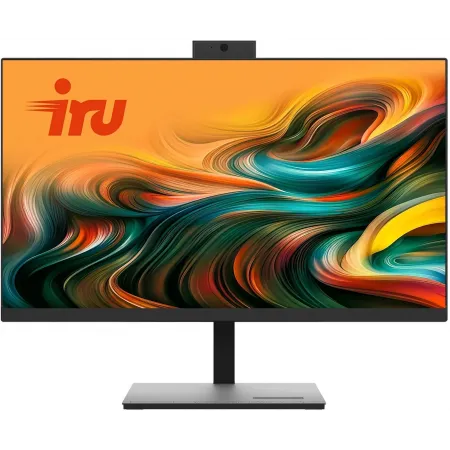 Моноблок IRU Агат 632 23.8" Full HD i3 12100 (3.3) 8Gb SSD256Gb UHDG 730 FreeDOS GbitEth WiFi BT клавиатура мышь Cam черный 1920x1080