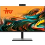 Моноблок IRU Агат 632 23.8" Full HD PG G7400 (3.7) 8Gb SSD256Gb UHDG 710 FreeDOS GbitEth WiFi BT клавиатура мышь Cam черный 1920x1080
