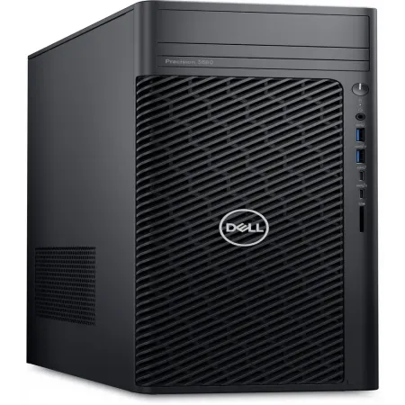 ПК Dell Precision 3680 MT i7 14700K (3.4) 32Gb 1Tb SSD512Gb RTX A4000 20Gb Windows 11 Pro GbitEth 300W мышь клавиатура черный (3680-7331)