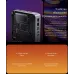 ПК Мини Chuwi AuBox Ryzen 7 8745HS (3.8) 16Gb SSD512Gb 780M Windows 11 Pro 2x2.5GbitEth WiFi BT 120W серебристый/черный