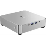 ПК Мини Chuwi AuBox Ryzen 7 8745HS (3.8) 32Gb SSD1Tb 780M Windows 11 Pro 2x2.5GbitEth WiFi BT 120W серебристый/черный