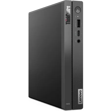 Неттоп Lenovo ThinkCentre Neo 50q G4 slim i5 13420H (2.1) 16Gb SSD512Gb UHDG без ОС GbitEth WiFi BT 65W kb мышь клавиатура черный (12LN006JUM)