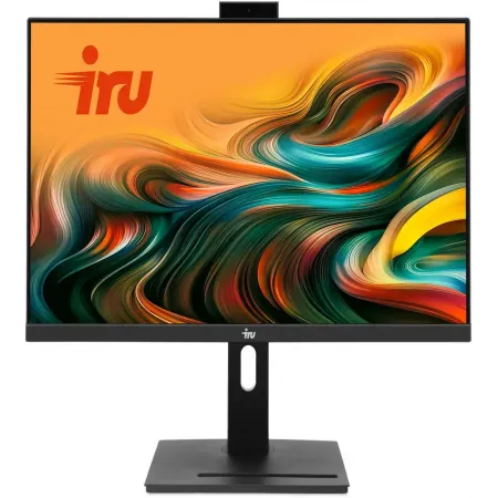 Моноблок IRU 23AM 23.8" Full HD Ryzen 5 7430U (2.3) 16Gb SSD512Gb RGr CR без ОС GbitEth WiFi BT 90W Cam черный 1920x1080