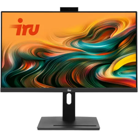 Моноблок IRU 23AM 23.8" Full HD Ryzen 5 7430U (2.3) 16Gb SSD512Gb RGr CR Windows 11 Pro GbitEth WiFi BT 90W Cam черный 1920x1080