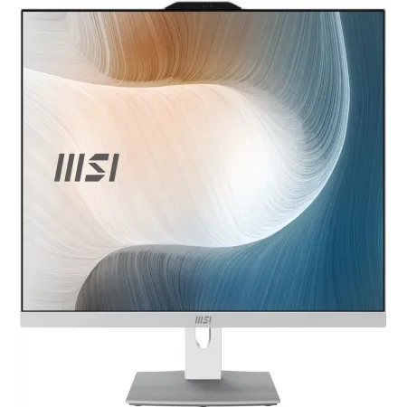 Моноблок MSI Modern AM272P 12M-1247XRU 27" Full HD i5 1235U (1.3) 16Gb SSD500Gb Iris Xe без ОС GbitEth WiFi BT 120W клавиатура мышь Cam белый 1920x1080